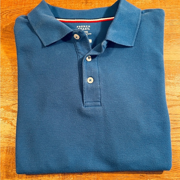 French Toast Navy/Blue Polo‎ Shirts Classic Style Size 14/16 set of 2 - Picture 4 of 8